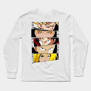 Anime Shonen Long Sleeve T-Shirt